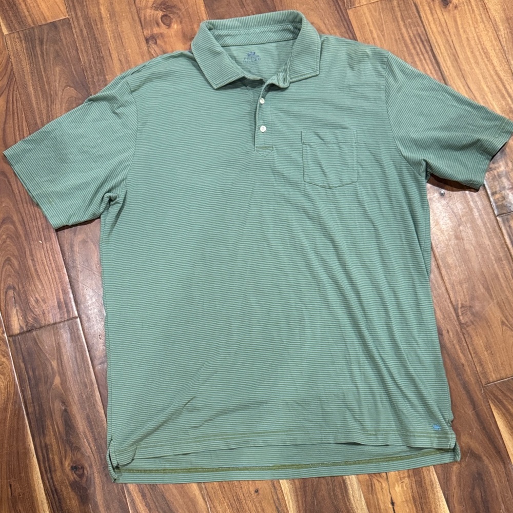 Peter Millar Men's Polo Shirt - Olive Green